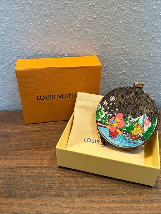 The Unbranded Brand Accessories - Fashion Inspired Vivienne Winter Skiing Monogram Coin Purse
